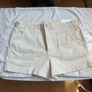 AE Corduroy Hi Rise Shorts NWT